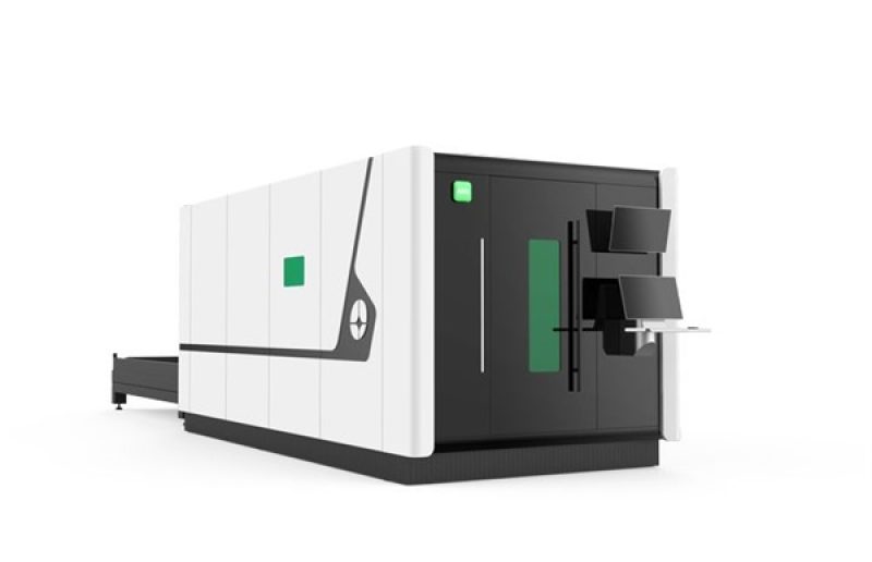 PG fully enclosed fiber sheet laser cutting machine